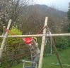 Pioneering means building bridges, towers and catapults